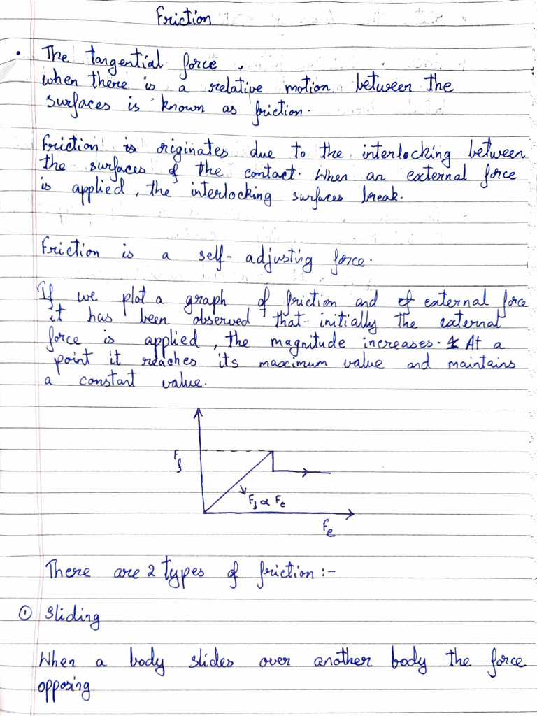 Friction Pdf