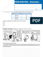 Ensino Fundamental Provas Bimestrais 2011 7 Ano Prova Bimestral 4 Caderno 4 a