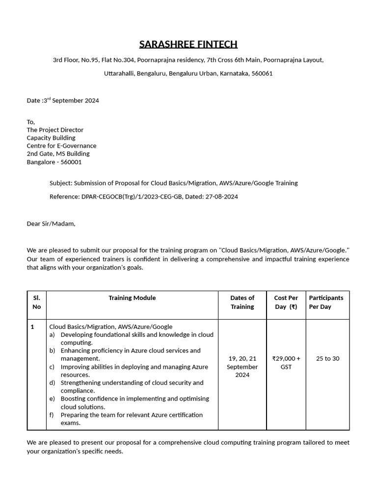 Azure Training Draft 2 Pdf