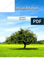 Financial Analyst CFA Study Notes: Derivatives Level 1