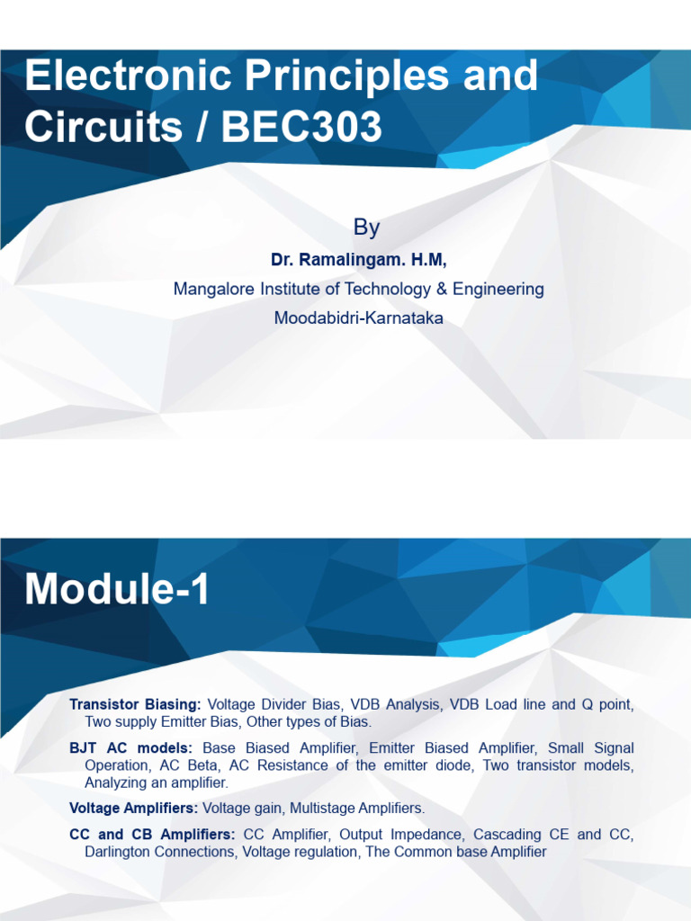 Module 1 | PDF