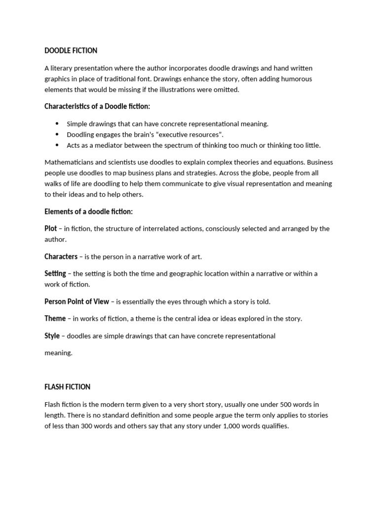 Doodle Fiction | PDF