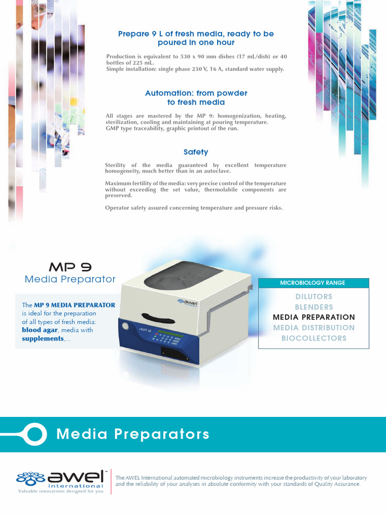 Awel MP 9 Media Preparator | PDF