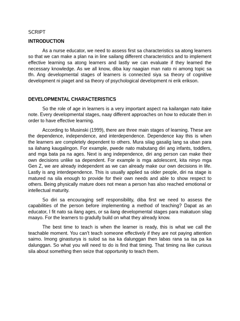 Script | PDF