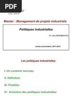 CH  Politiques industrielles définition et instruments