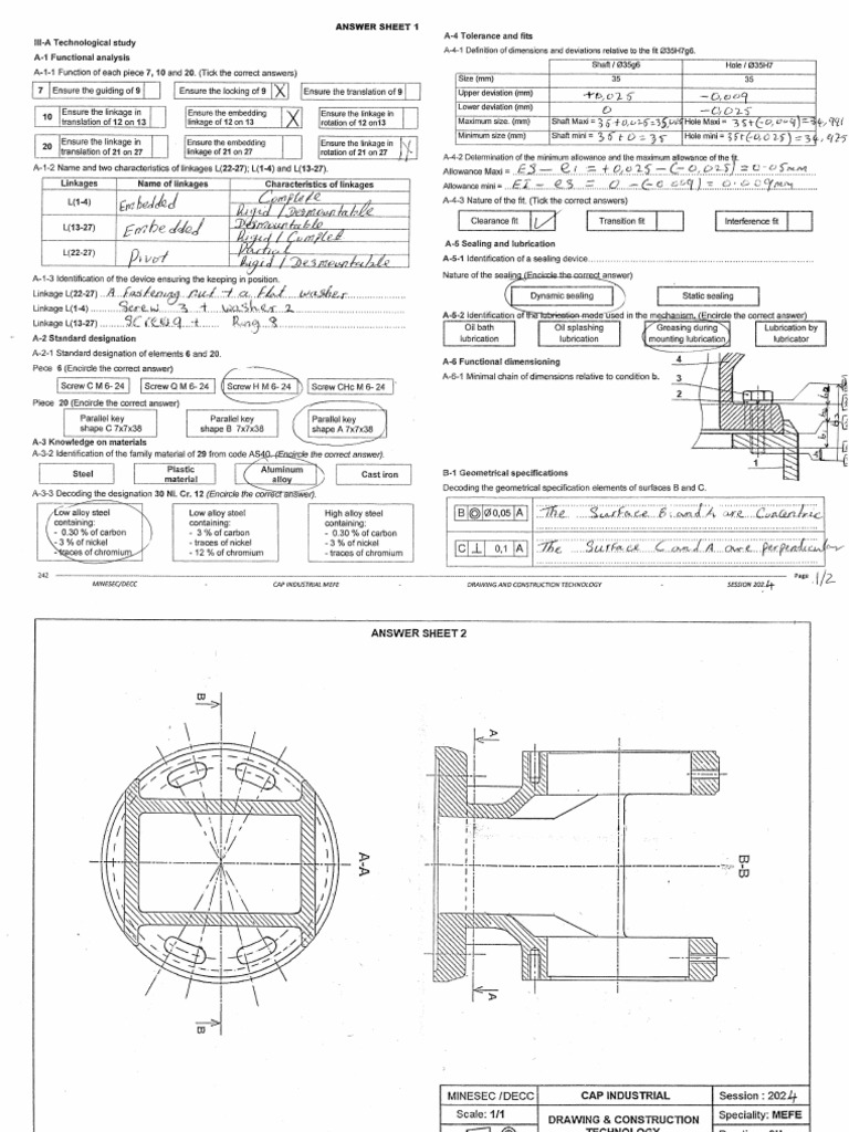 Icap - Shmet - Drawind and Construction Techno | PDF