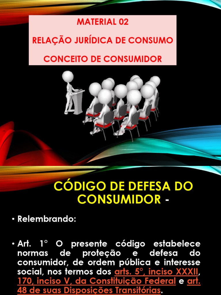 Material 02 - Relação Jurídica de Consumo - Atualizado 2023 | PDF