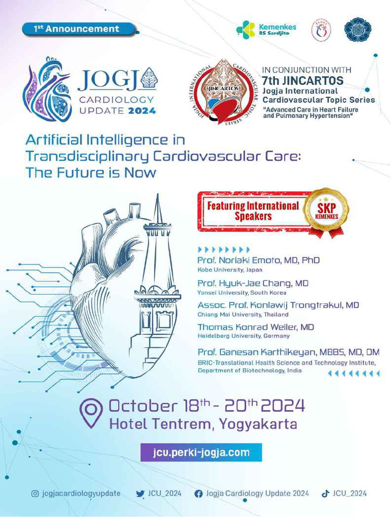Jogja Cardiology Update 2024 | PDF