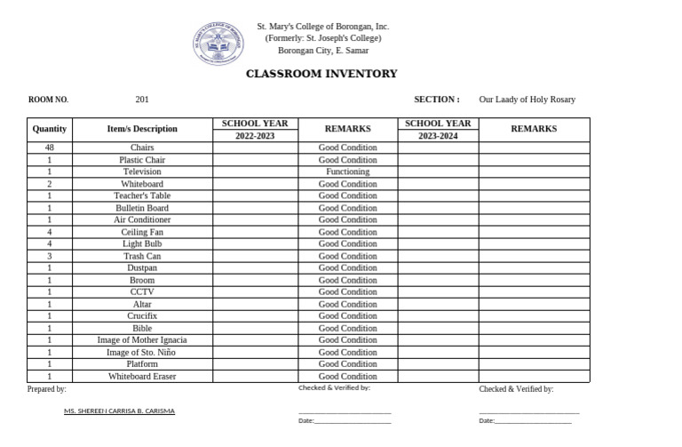 Inventory | PDF