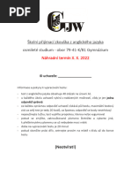 Didakticky Test Aj-2022 | PDF