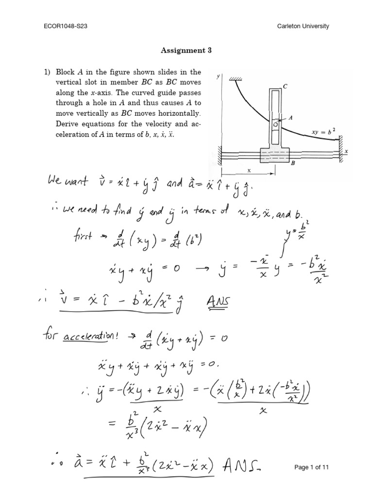 Assignment 3 Solutions | PDF