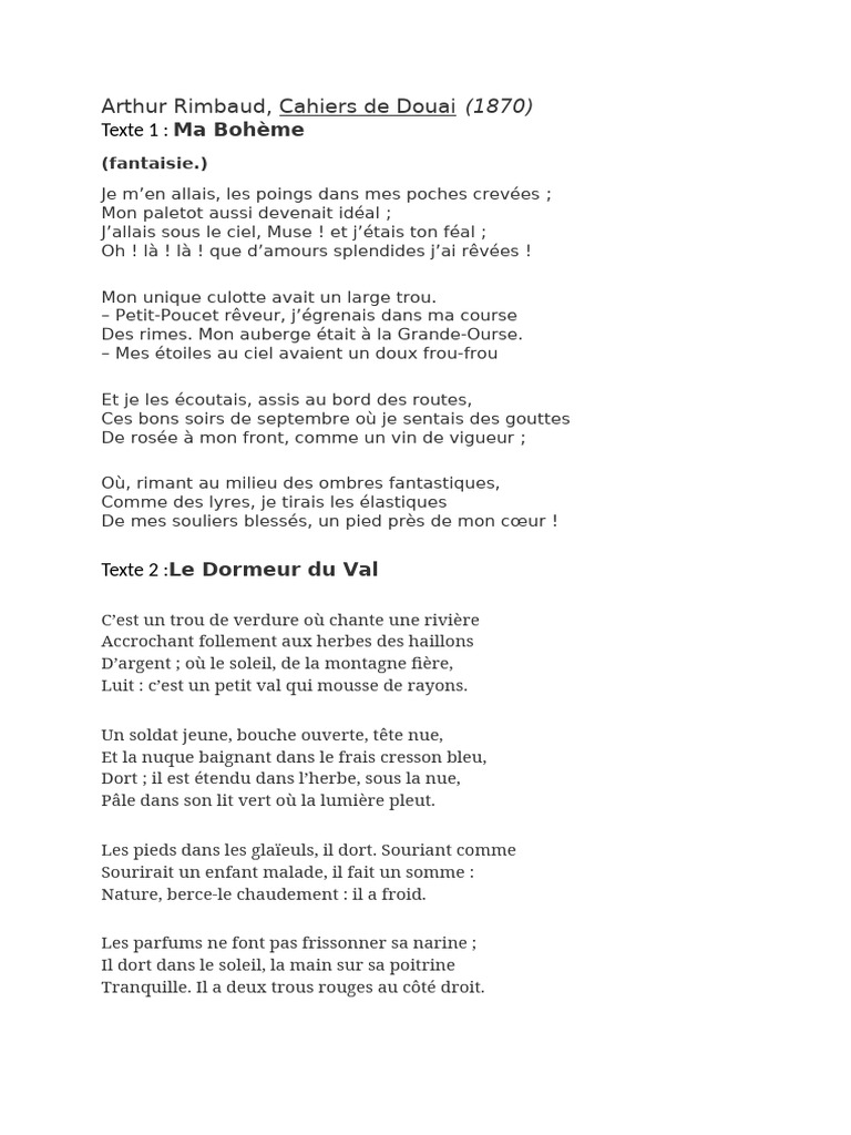 Les 100 Mots De Rimbaud - René Guitton - Que Sais-je ? - Poche
