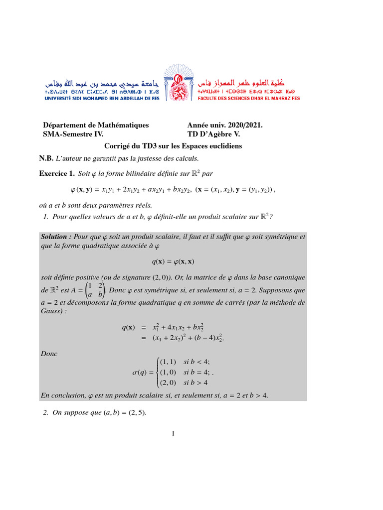TD3 Cor | PDF