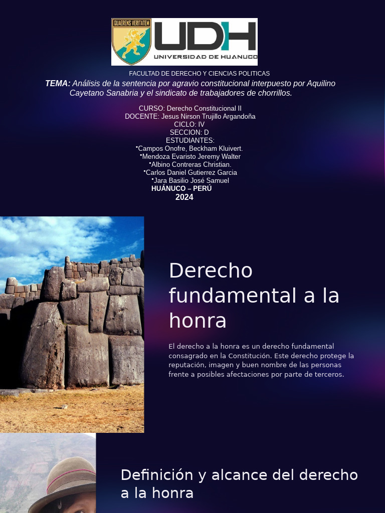 Derecho A La Honra | PDF