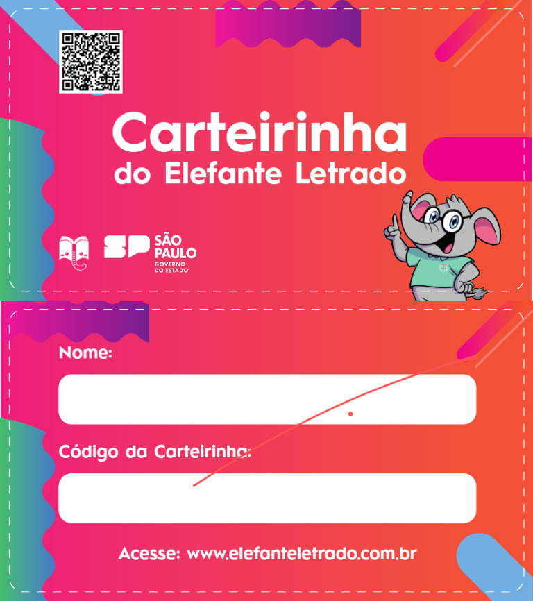 Modelo Da Carteirinha Do Estudante | PDF