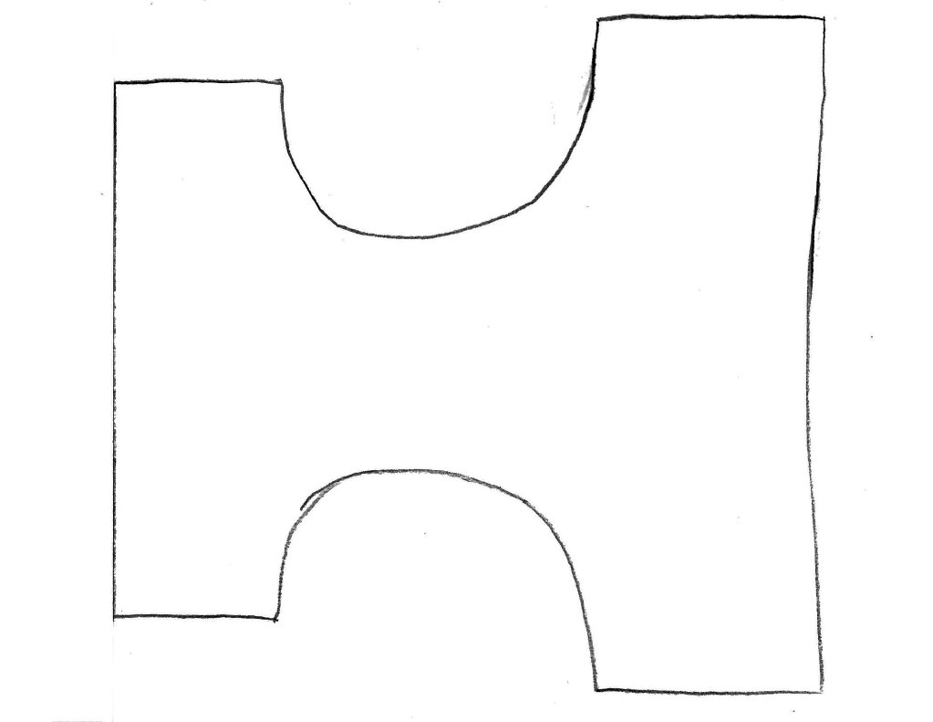 Baby Doll Diaper Template