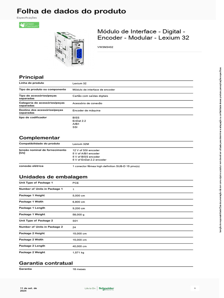 Módulo de Interface Encoder Lexium 32 | PDF | Hogar, jardinería y ...