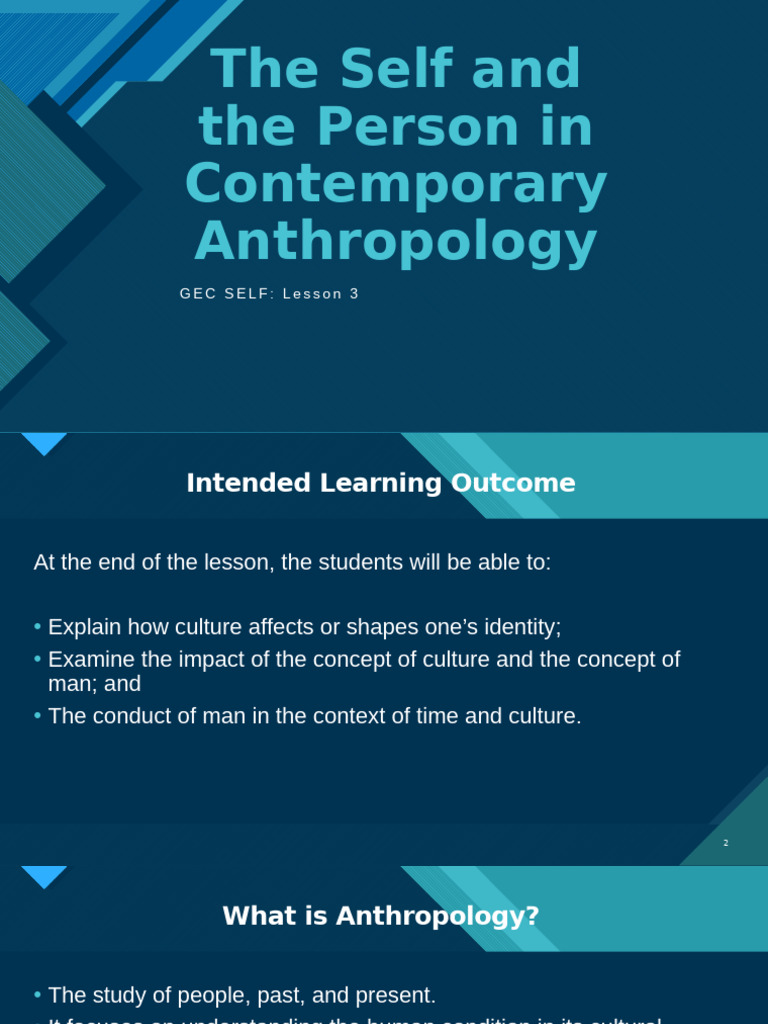 Gec Self Lesson 3 Pdf Self Cognitive Psychology