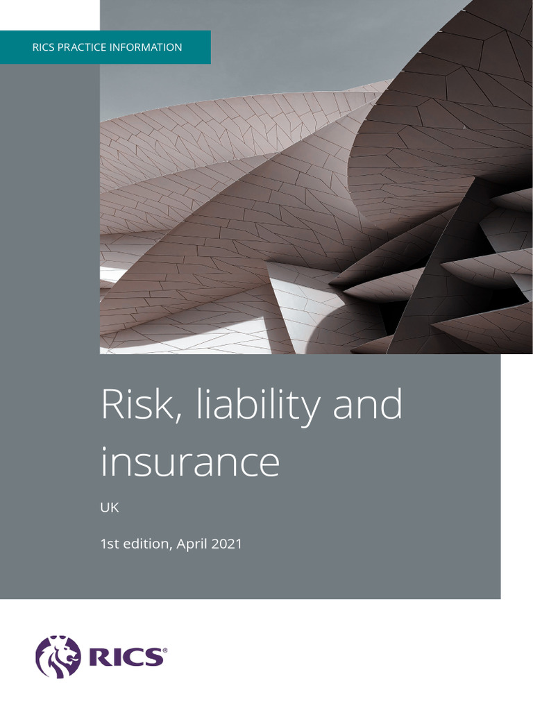 Risk Liability and Insurance - Updated Oct 2023 | PDF | Tort | Finance ...