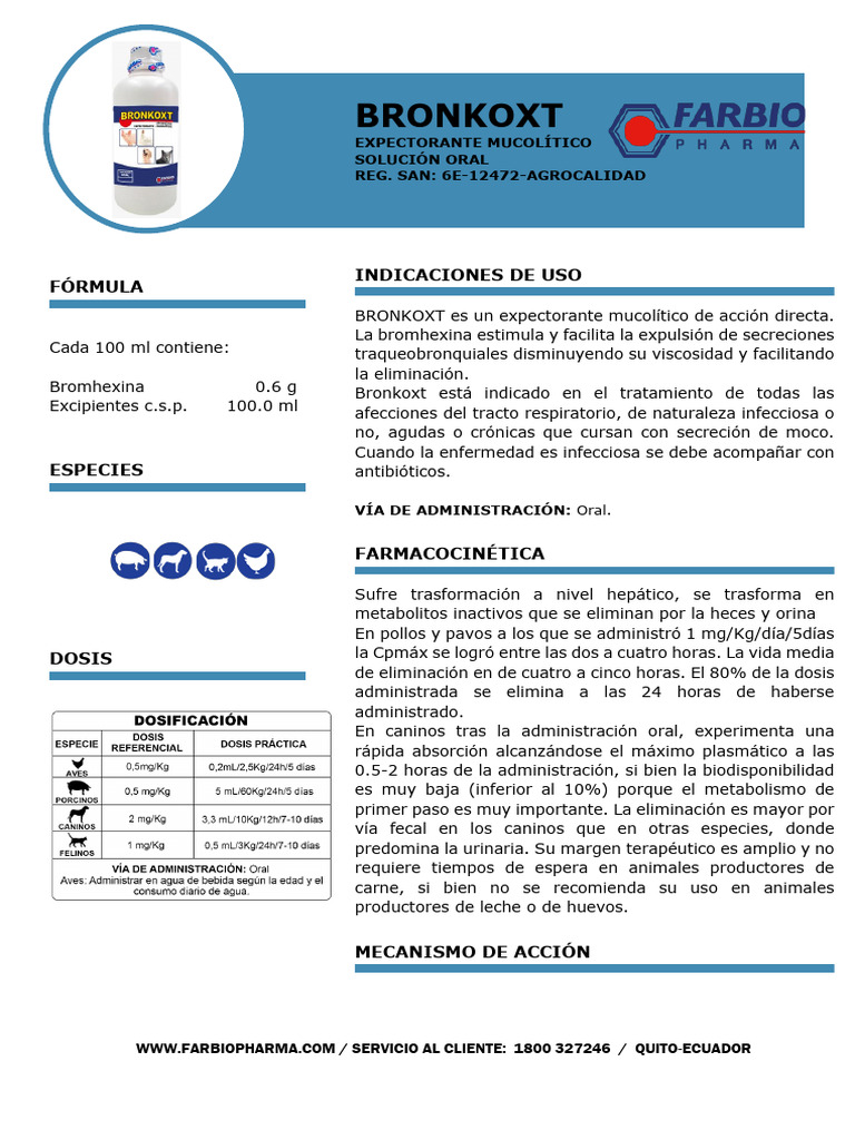 F T - Bronkoxt-V0 | PDF