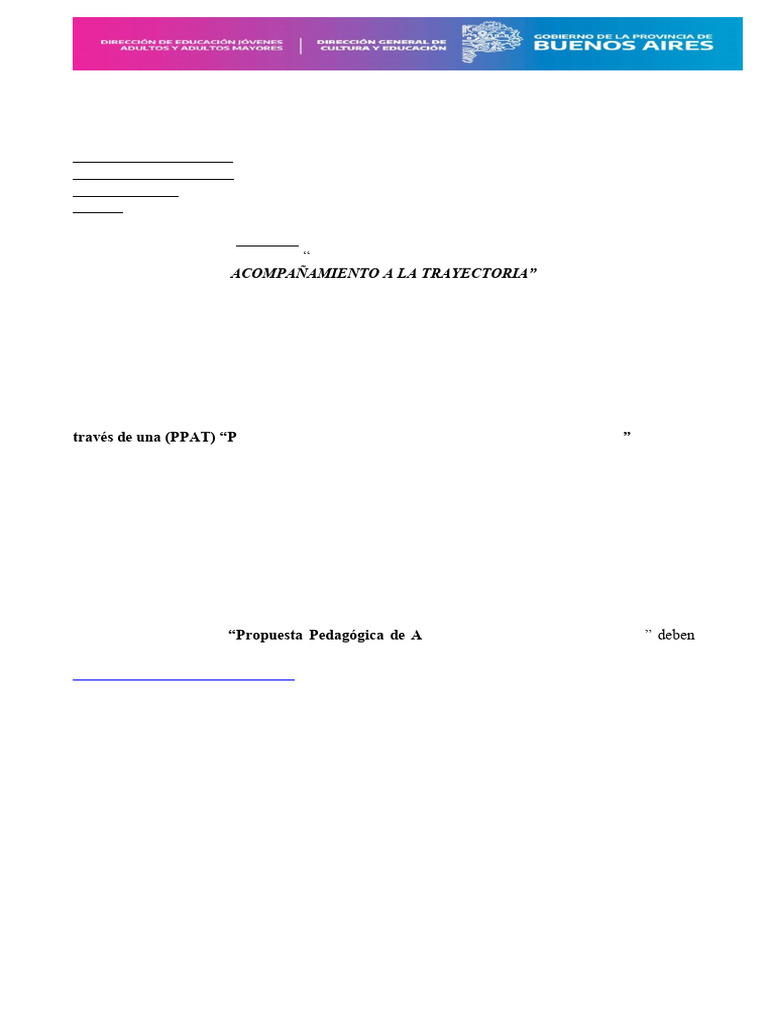 Ppat - Documento de Apoyo | PDF