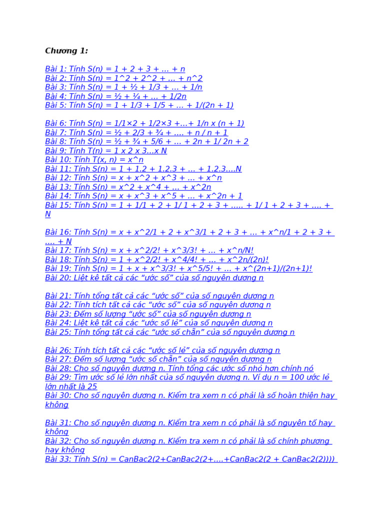 1000 bai tap lap trinh c c co loi giai pdf