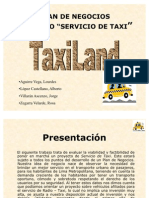 Plan de Negocio TaxiLand SAC