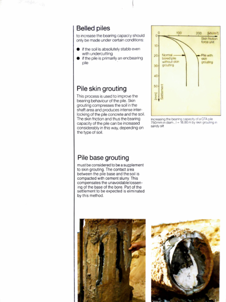 Belled Piles | PDF