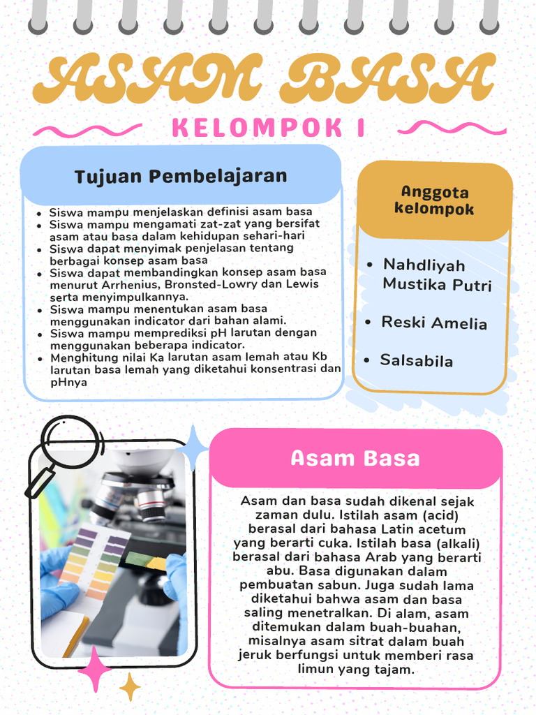Bulletin Asam Basa | PDF