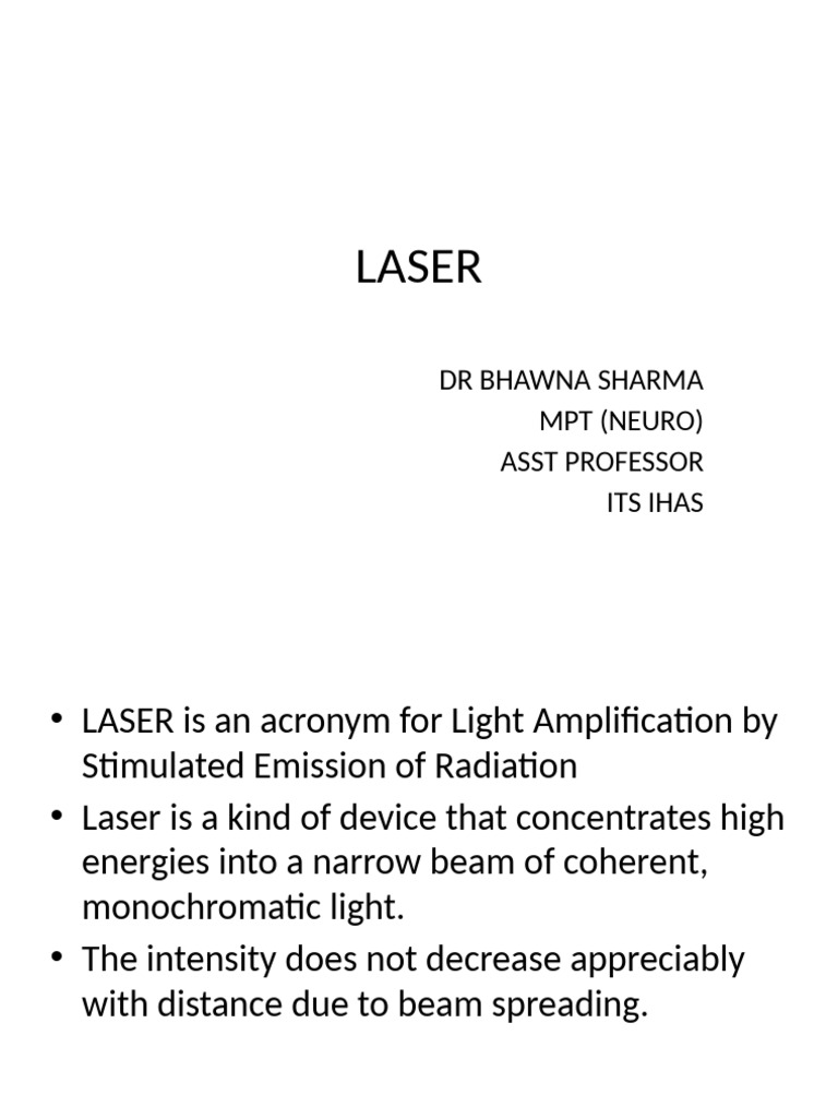 LASER | PDF