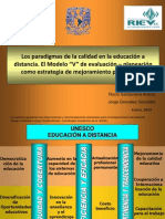 El Modelo "V" de Evaluación