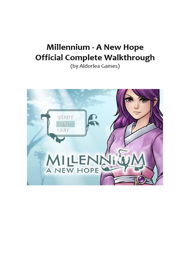 Millennium 1 Official Guide Sample Pdf