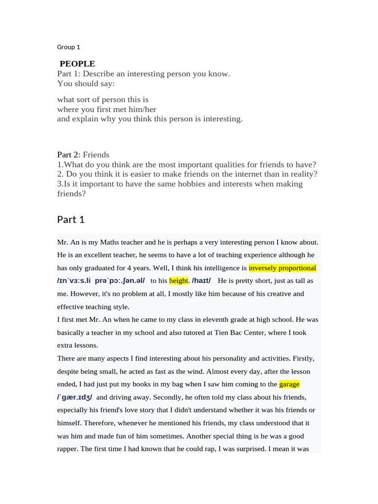 Mock Interview | PDF