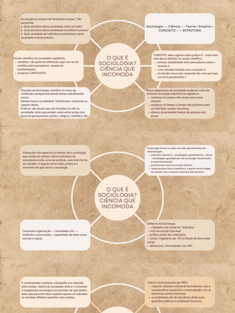 Mapa Mental - Aulas 1 A 4 | PDF