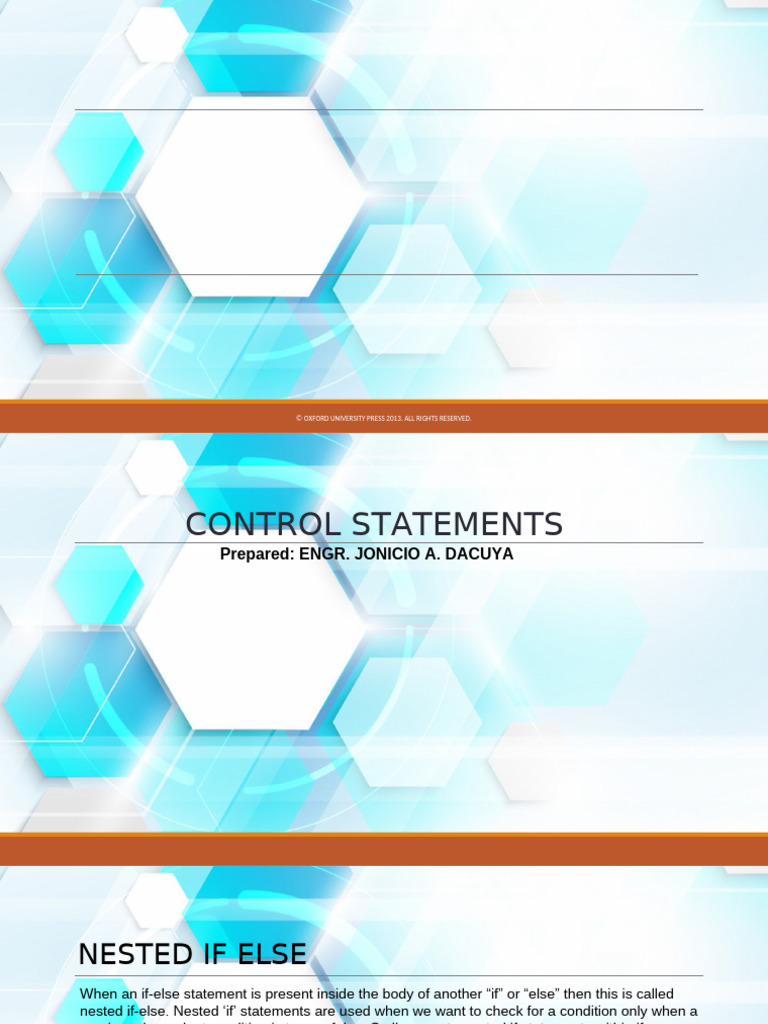 Control Statement Switch Case | PDF