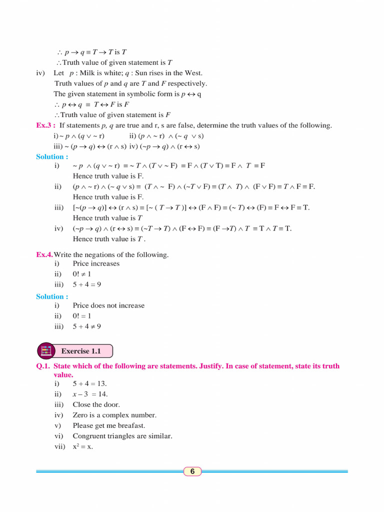 Mathematically Logics | PDF