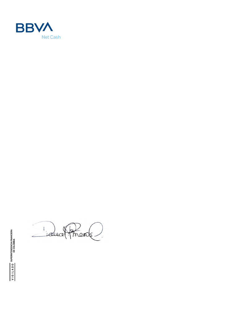 Bbva Certificado Bancario Pdf