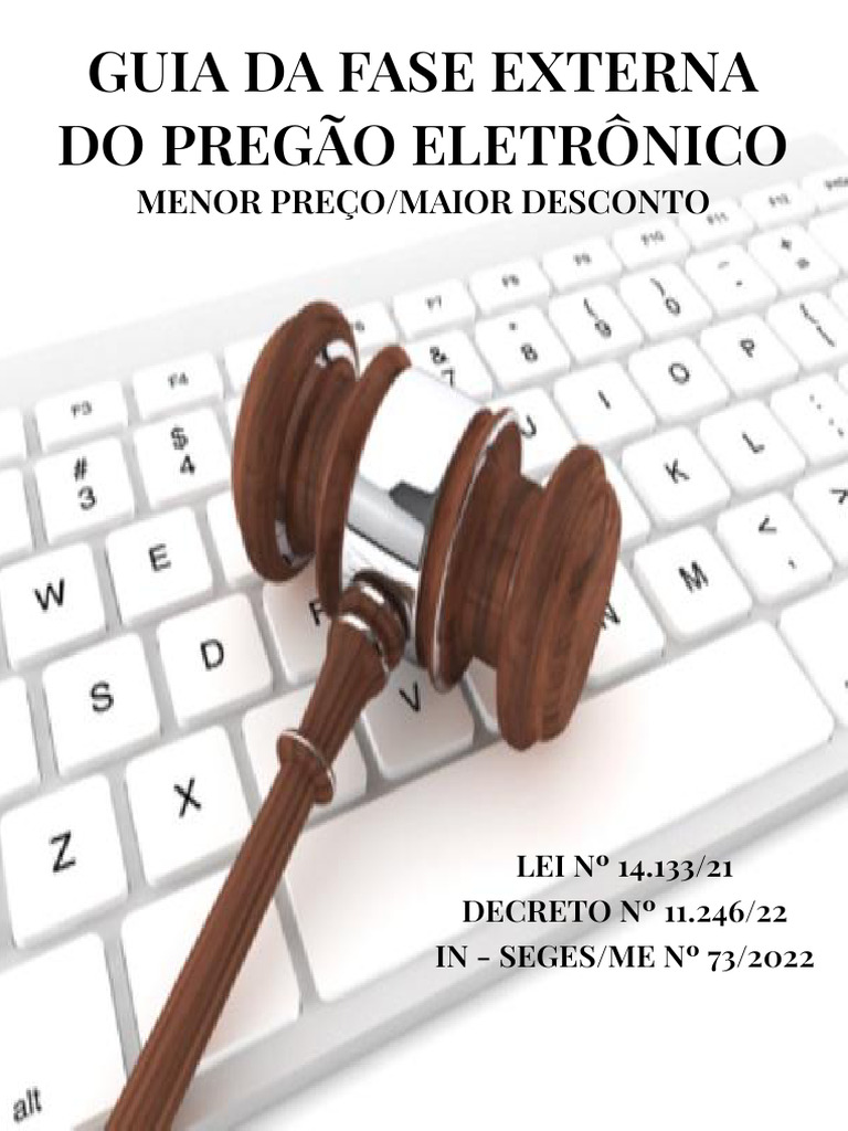 Guia Prático do Pregão Eletrônico | PDF | Administração pública ...