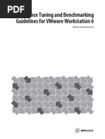 VMware Workstation 6 Performance Tuning and Bench Marking