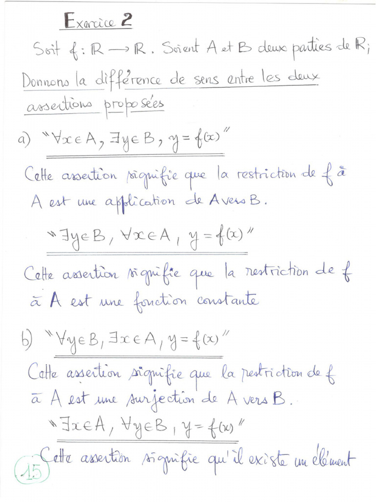 Td2 Exercice 2 | PDF