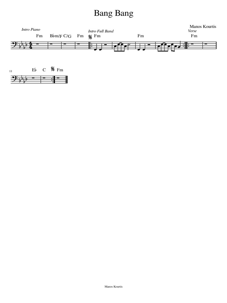 Bang Bang | PDF