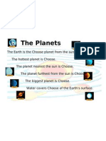 The Planets - New Worksheet