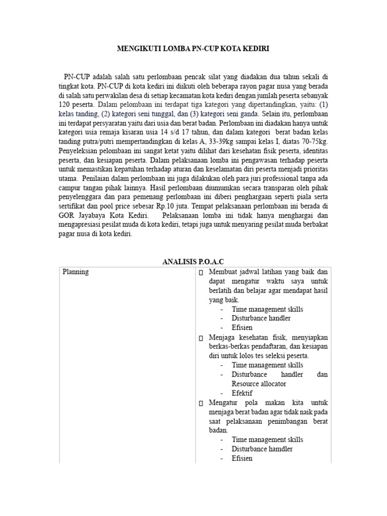 Analisis Poac - Rian Permana Putra - 1123040086 | PDF