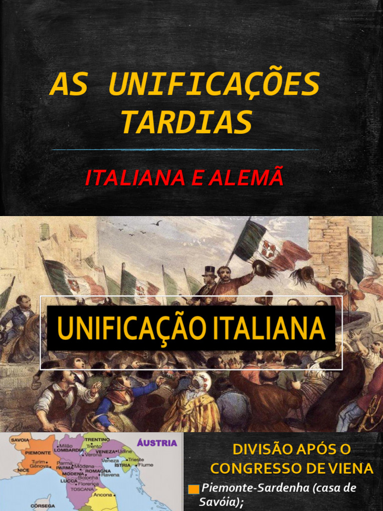 As Unificações Tardias | PDF