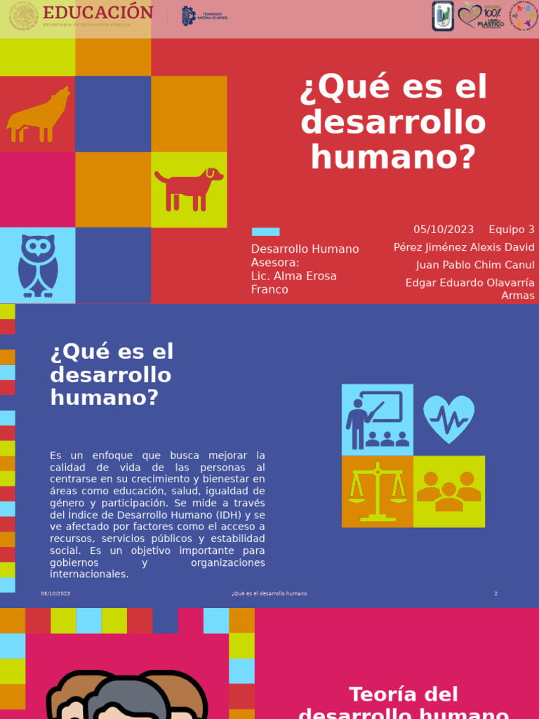 Qué es el desarrollo humano | PDF
