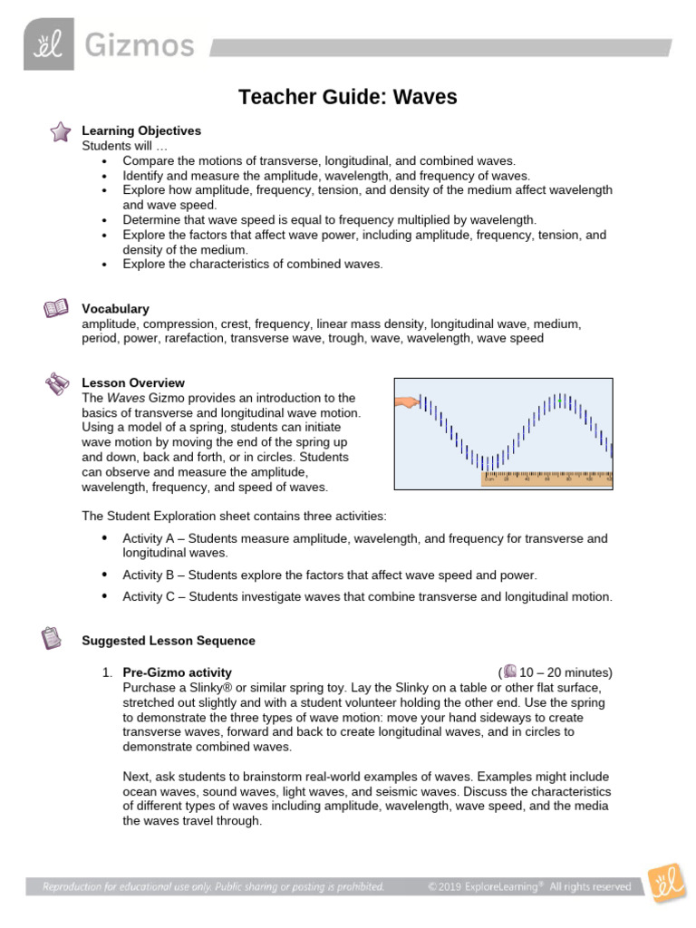 Wave STG | PDF