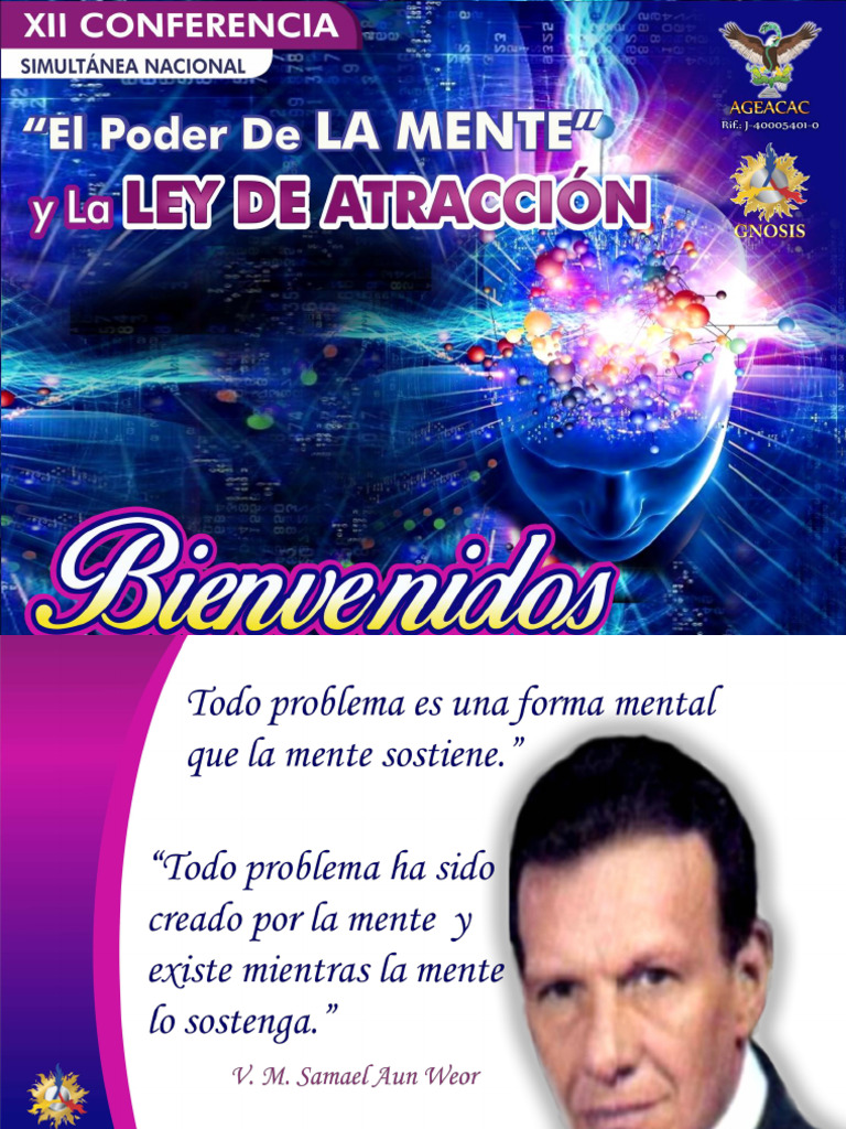 Presentacion EL PODER DE LA MENTE Y LA LEY DE ATRACCION | PDF
