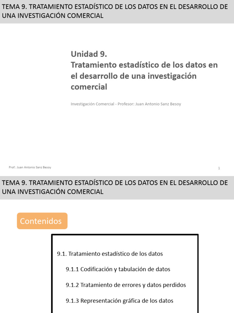 INC Tema 9 | PDF