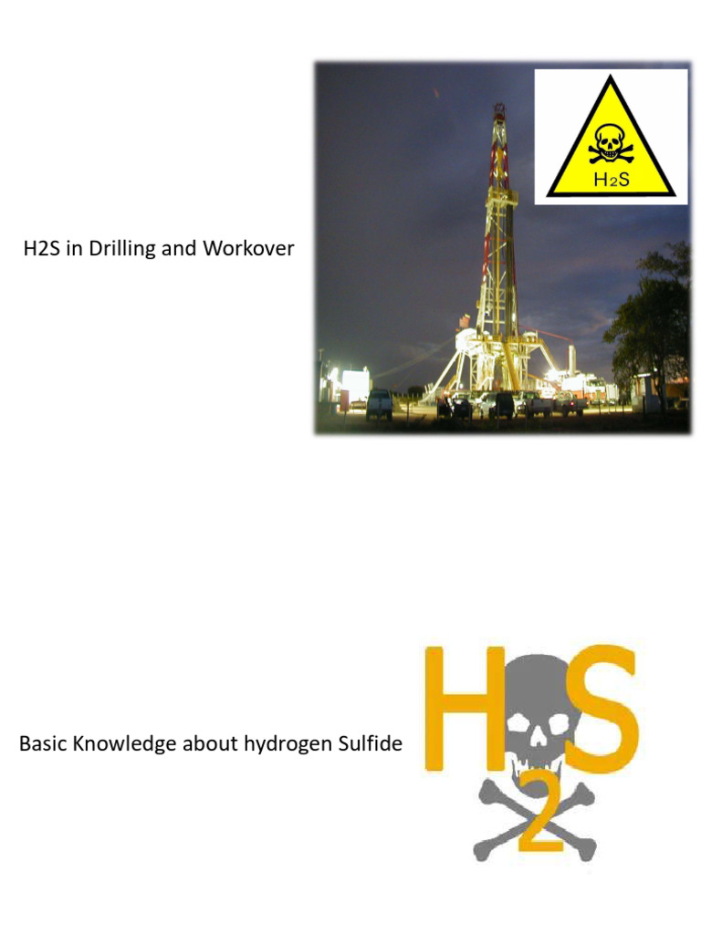 H2S in Drilling and Workover | PDF