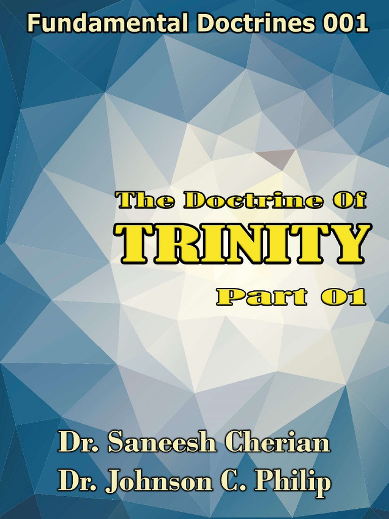 Doctrine of Trinity 001 2020 | PDF